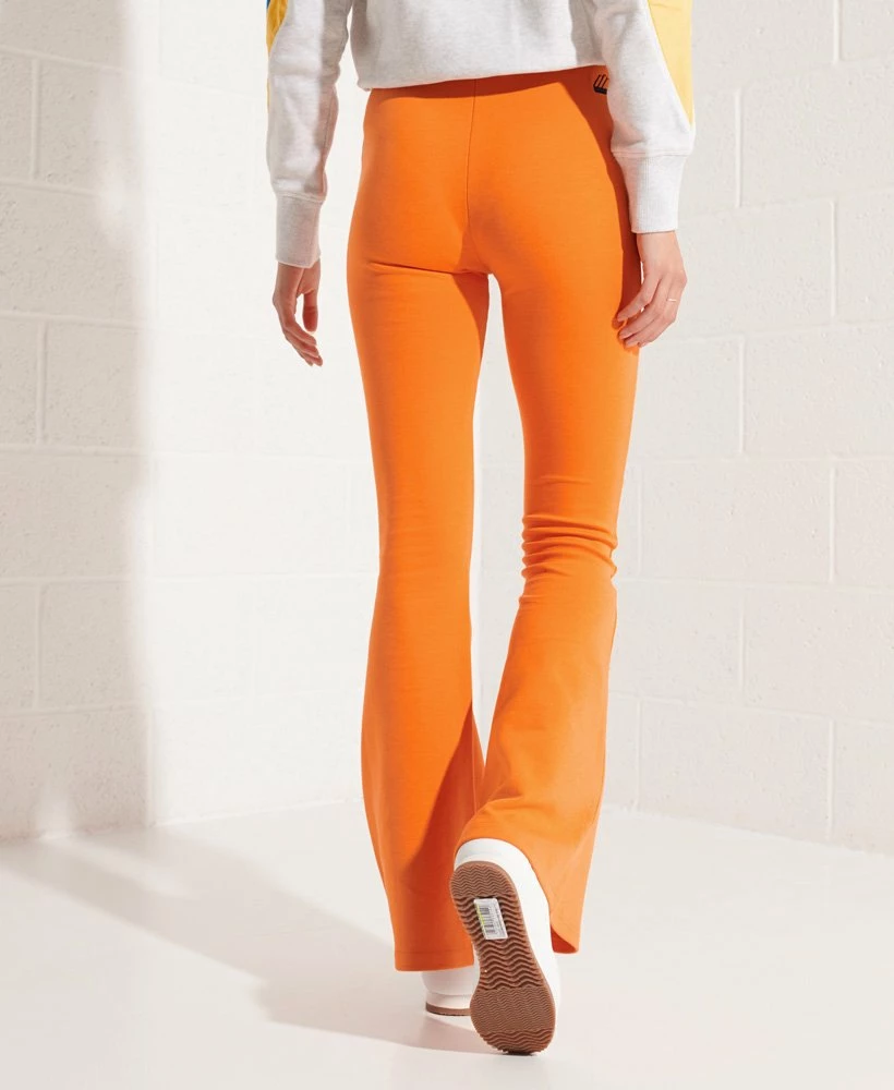 SUPERDRY Mountain Sport Flare Joggers Jaffa Orange 3 SUPERDRY Mountain Sport Flare Joggers Jaffa Orange - Image 3
