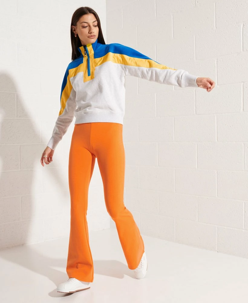 SUPERDRY Mountain Sport Flare Joggers Jaffa Orange 1 SUPERDRY Mountain Sport Flare Joggers Jaffa Orange