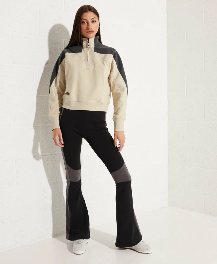 SUPERDRY Mountain Sport Dolman Henley Top Black 5 SUPERDRY Mountain Sport Dolman Henley Top Black - Image 5