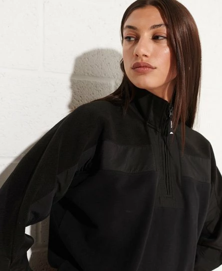 SUPERDRY Mountain Sport Dolman Henley Top Black 11 SUPERDRY Mountain Sport Dolman Henley Top Black - Image 11