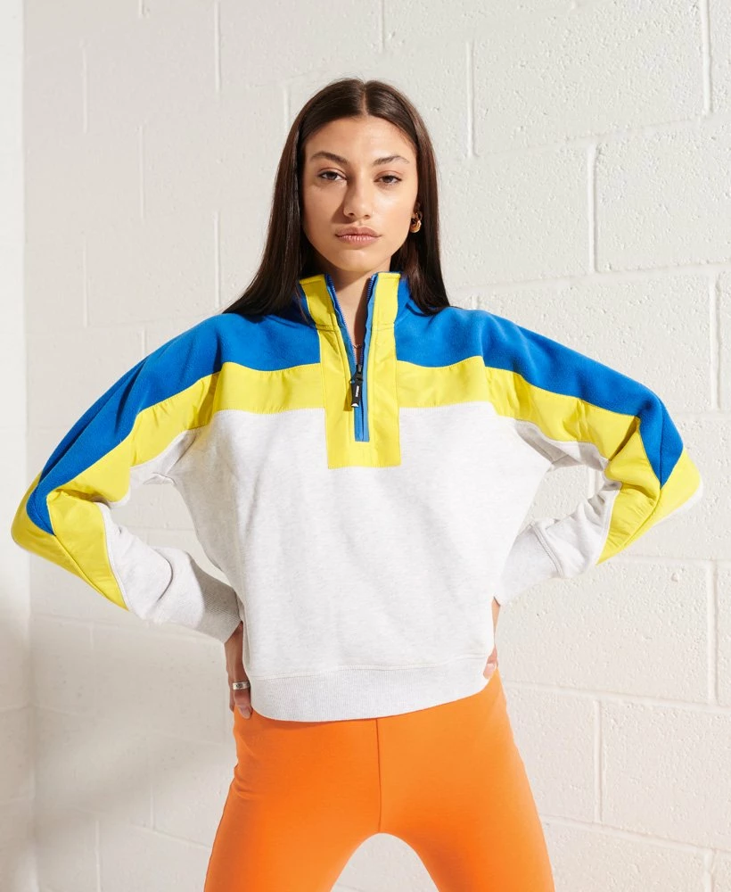 SUPERDRY Mountain Sport Dolman Henley Top Black 2 SUPERDRY Mountain Sport Dolman Henley Top Black - Image 2