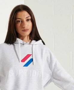 SUPERDRY Applique Oversized Hoodie Hot Pink -Sportswear Sales 2022 upload9223368955665915572