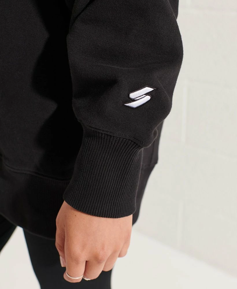 SUPERDRY Cooperate Logo Crew Sweatshirt Black 6 SUPERDRY Cooperate Logo Crew Sweatshirt Black - Image 6