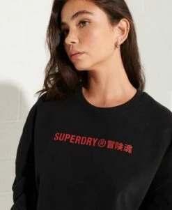 SUPERDRY Cooperate Logo Crew Sweatshirt Black 20 SUPERDRY Cooperate Logo Crew Sweatshirt Black -Sportswear Sales 2022 upload9223368955665916667 2