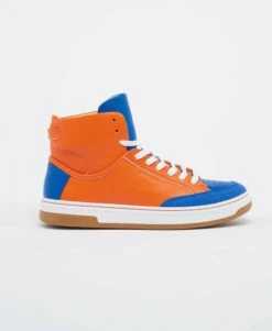 SUPERDRY Vegan Basket Sport High Top Trainers Denver Orange/blue -Sportswear Sales 2022 upload9223368955665927518