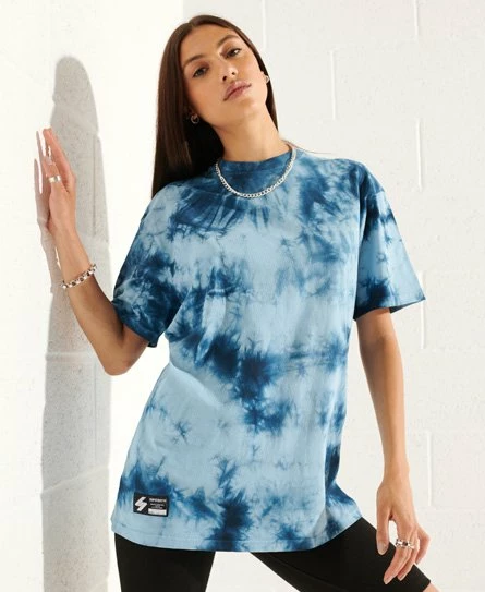SUPERDRY Unisex Tie Dye T-Shirt Deep Navy/multi 7 SUPERDRY Unisex Tie Dye T-Shirt Deep Navy/multi - Image 7