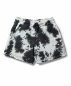 SUPERDRY Unisex Tie Dye Sweat Shorts Blue Bottle /multi