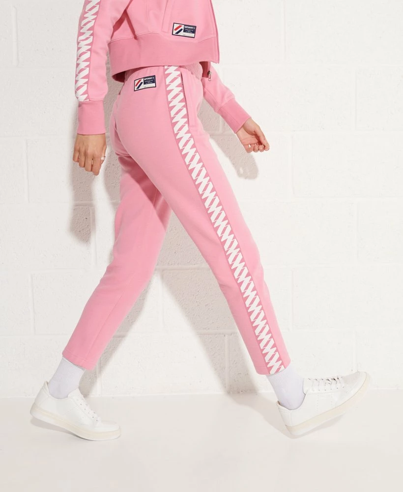 SUPERDRY Code Tape Trackpants Montauk Blush 3 SUPERDRY Code Tape Trackpants Montauk Blush - Image 3