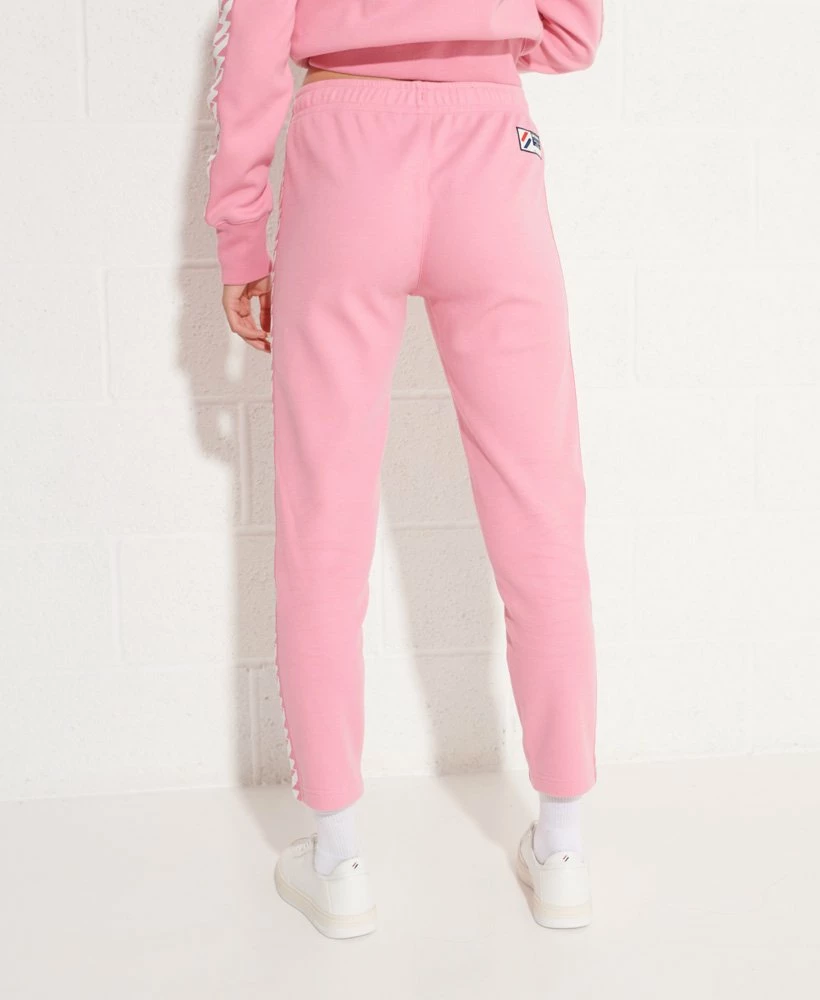 SUPERDRY Code Tape Trackpants Montauk Blush 4 SUPERDRY Code Tape Trackpants Montauk Blush - Image 4