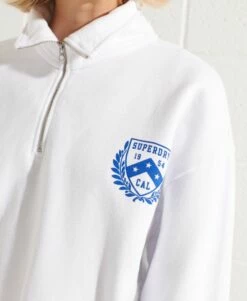 SUPERDRY City College Oversized Half Zip Track Top Optic 12 SUPERDRY City College Oversized Half Zip Track Top Optic -Sportswear Sales 2022 upload9223368955665932264