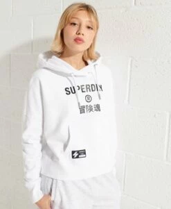 SUPERDRY Independent Logo Foil Crop Hoodie Black 2 -Sportswear Sales 2022 upload9223368955665932280 3