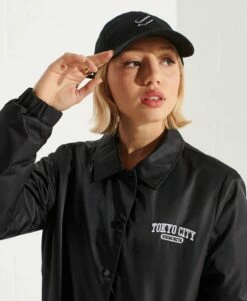 SUPERDRY Snap Coach Jacket Risk Red -Sportswear Sales 2022 upload9223368955665932349