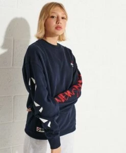 SUPERDRY Strikeout Oversized Crew Sweatshirt Risk Red 21 SUPERDRY Strikeout Oversized Crew Sweatshirt Risk Red -Sportswear Sales 2022 upload9223368955665932393 2