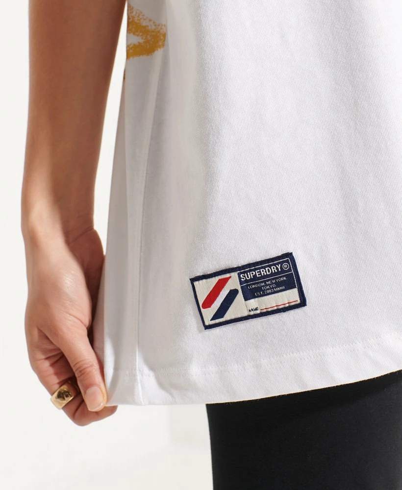 SUPERDRY Strikeout Graphic T-Shirt Deep Navy 4 SUPERDRY Strikeout Graphic T-Shirt Deep Navy - Image 4