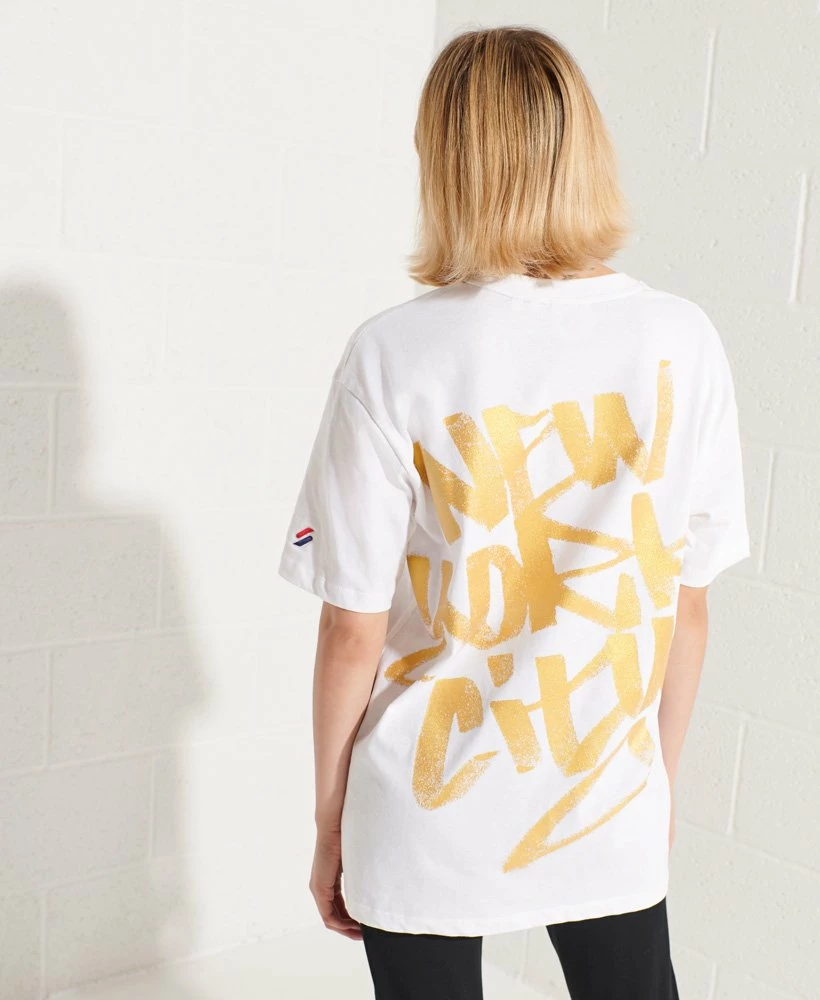 SUPERDRY Strikeout Graphic T-Shirt Deep Navy 2 SUPERDRY Strikeout Graphic T-Shirt Deep Navy - Image 2