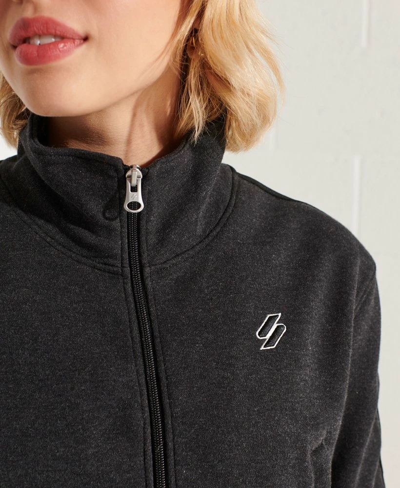 SUPERDRY Code Stripe Track Jacket Deep Navy 4 SUPERDRY Code Stripe Track Jacket Deep Navy - Image 4