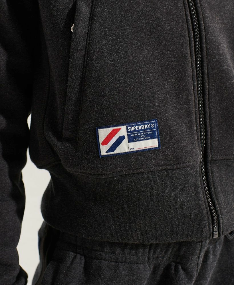 SUPERDRY Code Stripe Track Jacket Deep Navy 5 SUPERDRY Code Stripe Track Jacket Deep Navy - Image 5