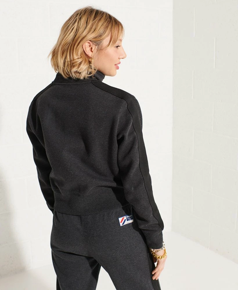 SUPERDRY Code Stripe Track Jacket Deep Navy 3 SUPERDRY Code Stripe Track Jacket Deep Navy - Image 3