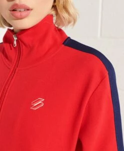SUPERDRY Code Stripe Track Jacket Deep Navy -Sportswear Sales 2022 upload9223368955665936773
