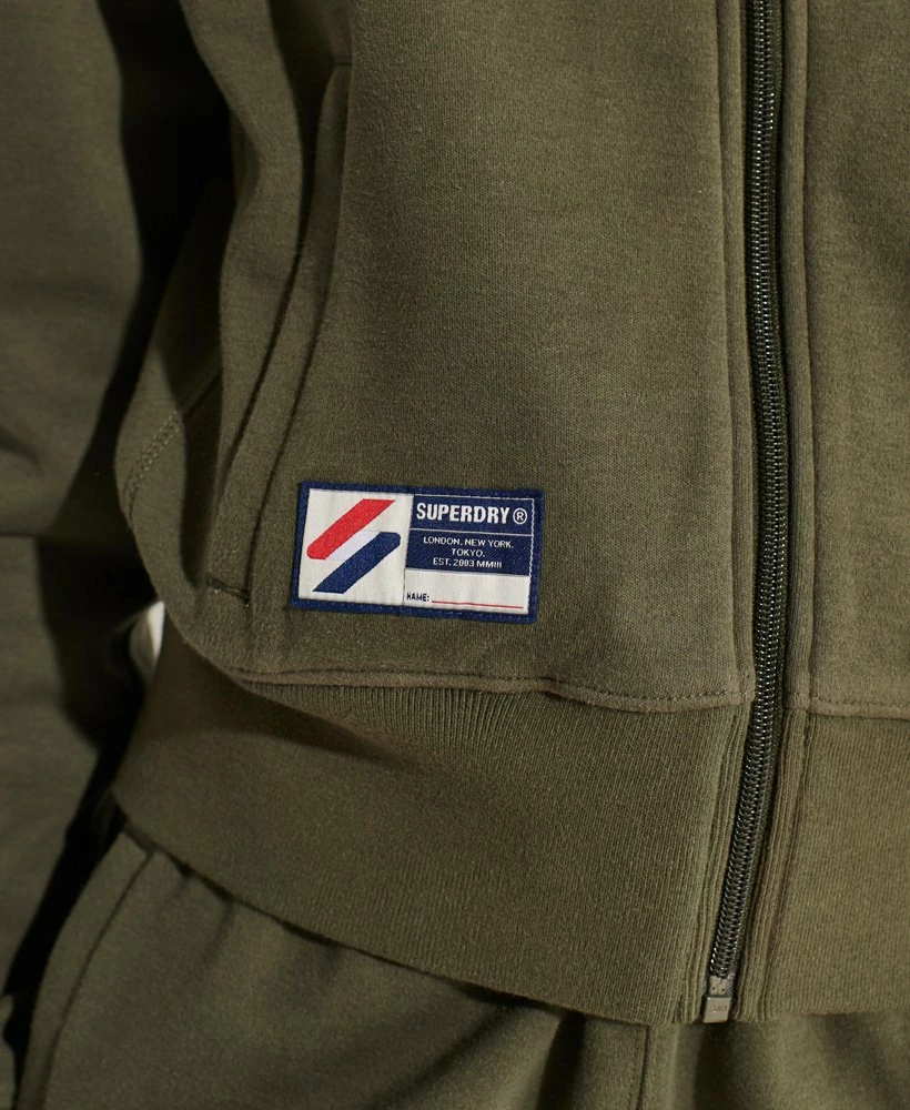 SUPERDRY Code Stripe Track Jacket Deep Navy 4 SUPERDRY Code Stripe Track Jacket Deep Navy - Image 4