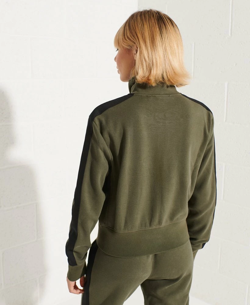 SUPERDRY Code Stripe Track Jacket Deep Navy 2 SUPERDRY Code Stripe Track Jacket Deep Navy - Image 2