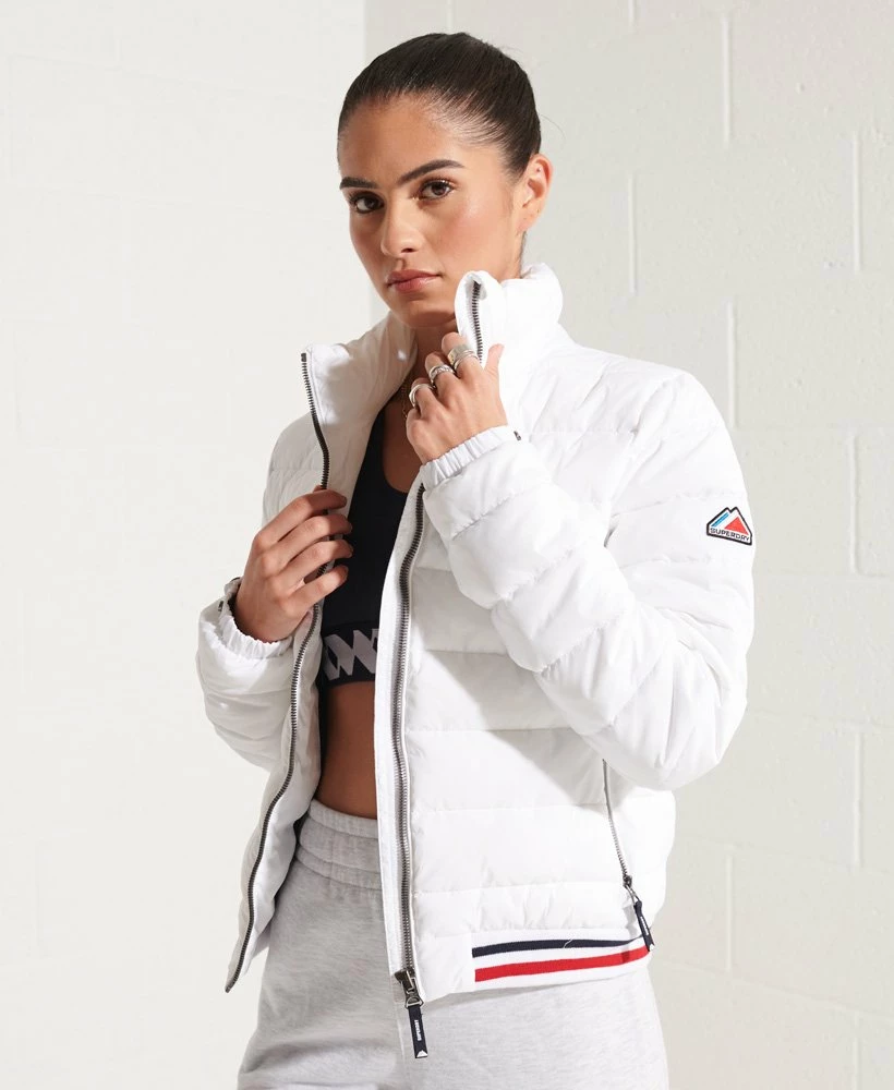 SUPERDRY Fuji Bomber Jacket Khaki 2 SUPERDRY Fuji Bomber Jacket Khaki - Image 2