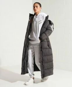 SUPERDRY Code Applique Oversized Hoodie Princedom Blue Marl