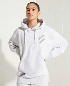 SUPERDRY Code Applique Oversized Hoodie Grey Marl 21 SUPERDRY Code Applique Oversized Hoodie Grey Marl -Sportswear Sales 2022 upload9223368955665937935