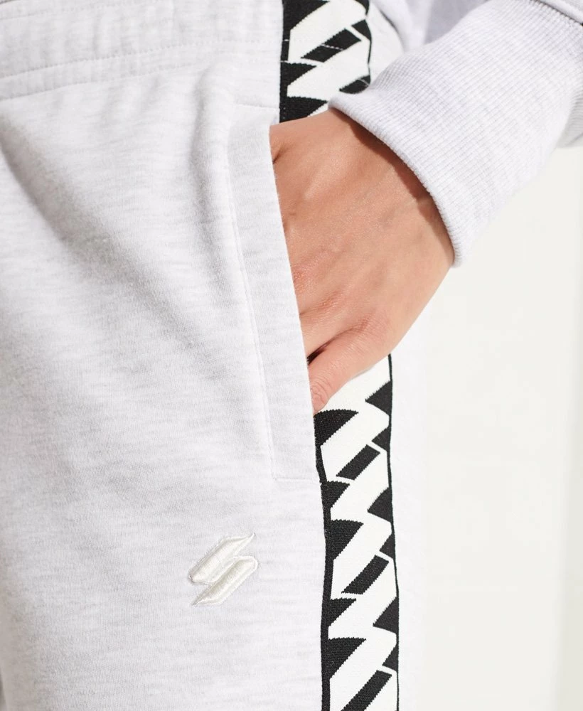 SUPERDRY Code Tape Trackpants Ice Marl 5 SUPERDRY Code Tape Trackpants Ice Marl - Image 5