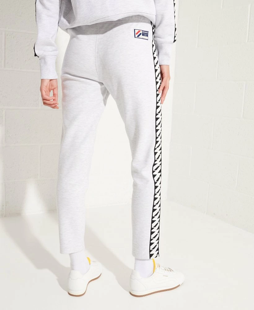 SUPERDRY Code Tape Trackpants Ice Marl 4 SUPERDRY Code Tape Trackpants Ice Marl - Image 4