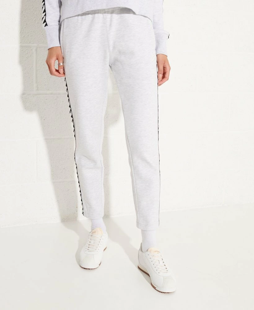 SUPERDRY Code Tape Trackpants Ice Marl 2 SUPERDRY Code Tape Trackpants Ice Marl - Image 2