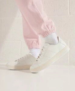 SUPERDRY Vegan Basket Sport Low Trainers Risk Red