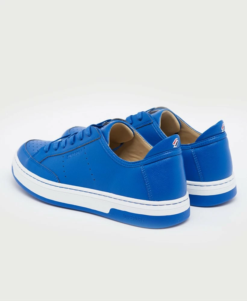 SUPERDRY Vegan Basket Sport Low Trainers Risk Red 2 SUPERDRY Vegan Basket Sport Low Trainers Risk Red - Image 2