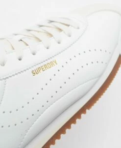 SUPERDRY Vegan Retro Track Sport Runner Shoes White -Sportswear Sales 2022 upload9223368955665939586