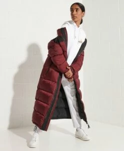 SUPERDRY Strikeout Oversized Hoodie Grey Slub Grindle