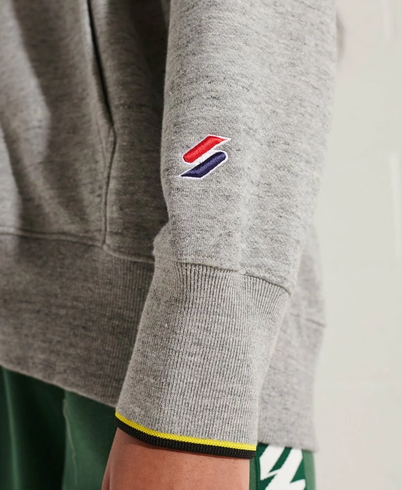 SUPERDRY Strikeout Oversized Hoodie Optic 6 SUPERDRY Strikeout Oversized Hoodie Optic - Image 6