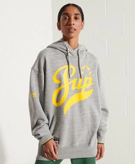 SUPERDRY Strikeout Oversized Hoodie Optic 10 SUPERDRY Strikeout Oversized Hoodie Optic - Image 10