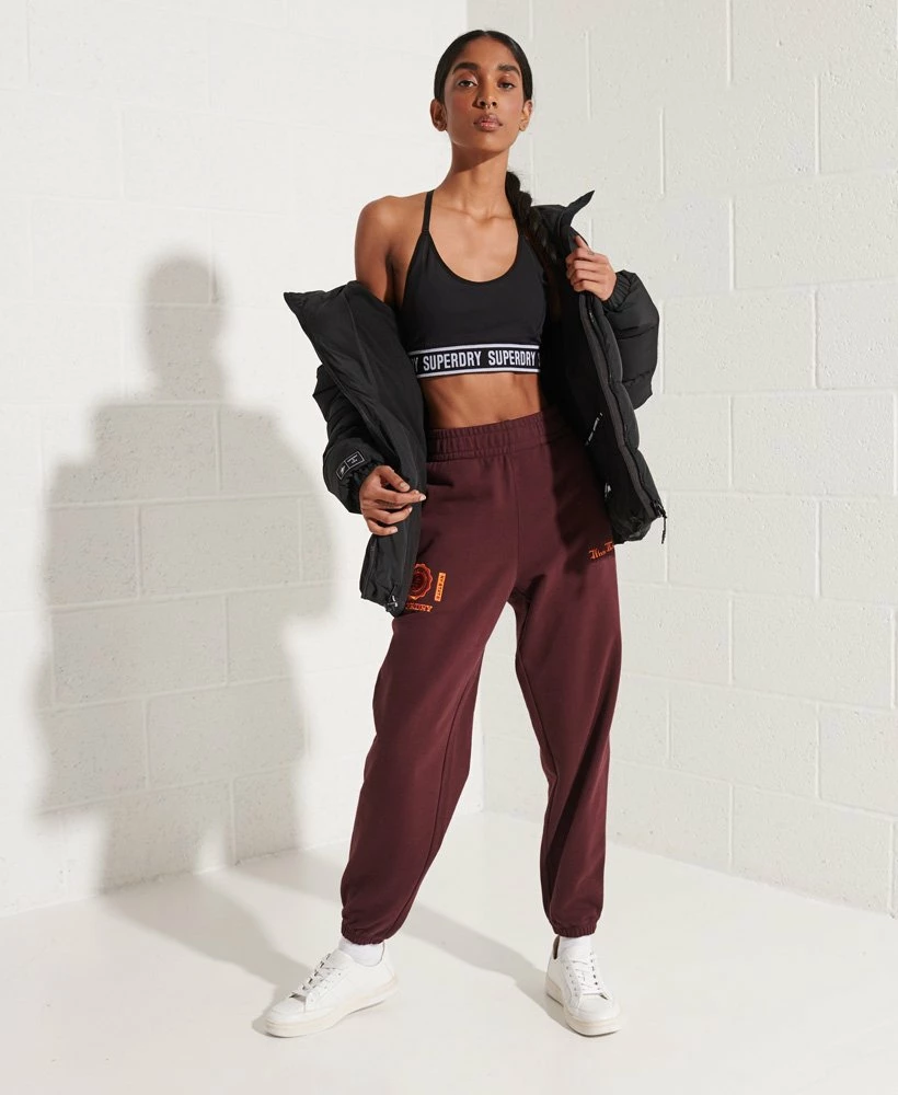 SUPERDRY College Graphic Joggers Academy Dark Green 1 SUPERDRY College Graphic Joggers Academy Dark Green