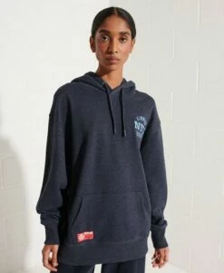 SUPERDRY College Graphic Crop Hoodie Blue Black Grindle 18 SUPERDRY College Graphic Crop Hoodie Blue Black Grindle -Sportswear Sales 2022 upload9223368955665940517 1