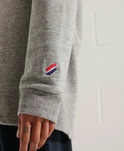 SUPERDRY City College Crew Sweatshirt Dress Grey Slub Grindle 14 SUPERDRY City College Crew Sweatshirt Dress Grey Slub Grindle -Sportswear Sales 2022 upload9223368955665940524