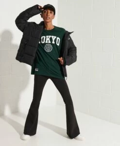 SUPERDRY City College T-shirt Enamel Green