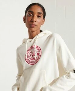 SUPERDRY Expedition Graphic Crop Hoodie Grey Slub Grindle -Sportswear Sales 2022 upload9223368955665940540 2