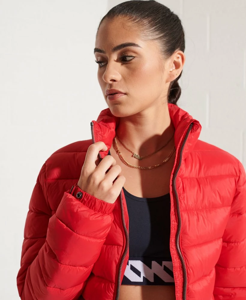 SUPERDRY Fuji Bomber Jacket Black 3 SUPERDRY Fuji Bomber Jacket Black - Image 3