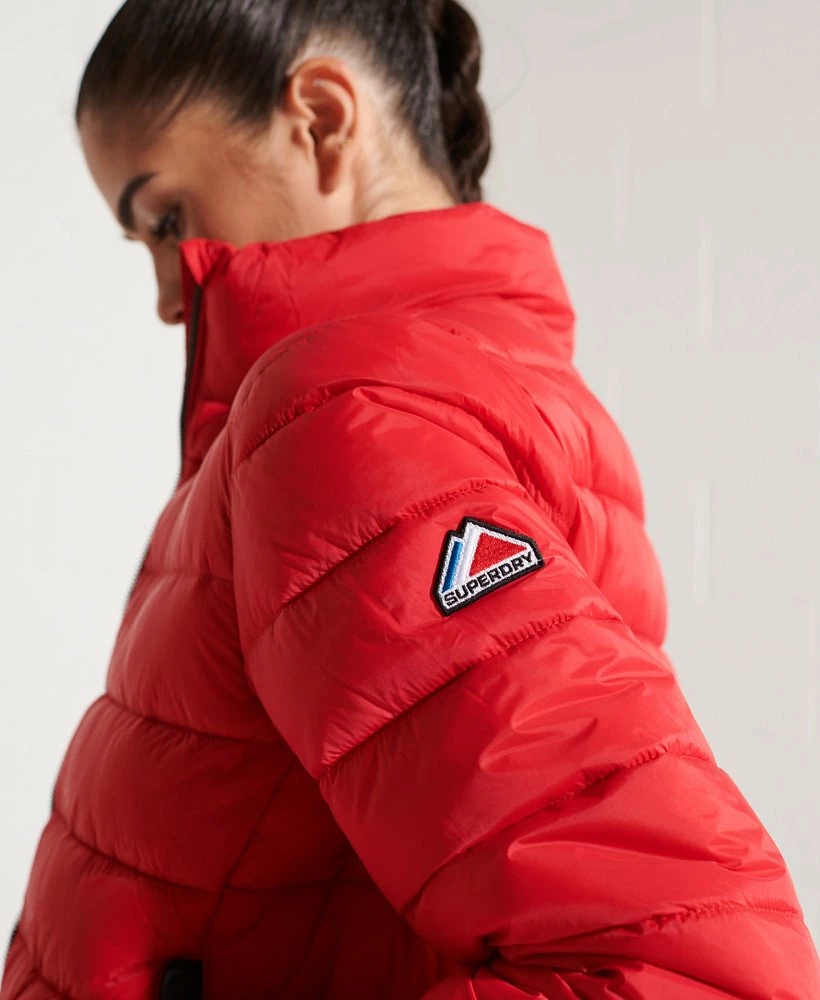 SUPERDRY Fuji Bomber Jacket Black 4 SUPERDRY Fuji Bomber Jacket Black - Image 4