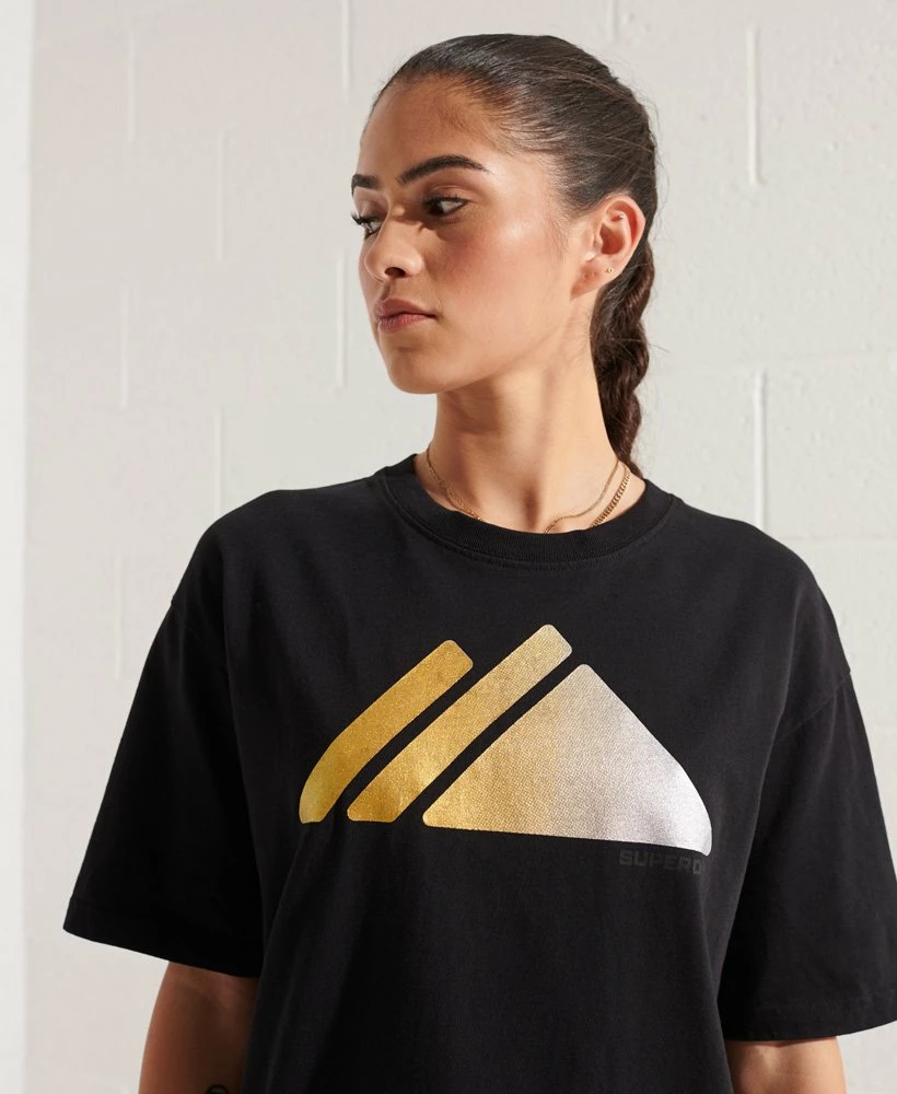 SUPERDRY Mountain Sport T-Shirt Black 2 SUPERDRY Mountain Sport T-Shirt Black - Image 2