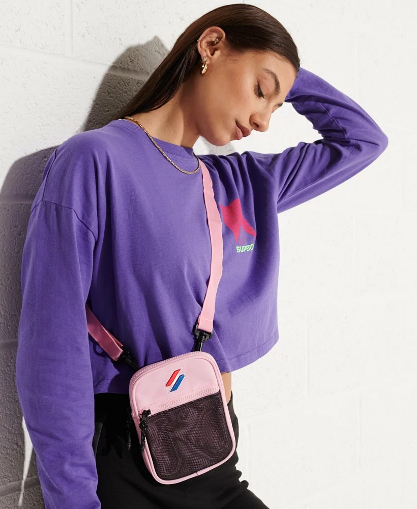 SUPERDRY Unisex Sport Pouch Black 2 SUPERDRY Unisex Sport Pouch Black - Image 2