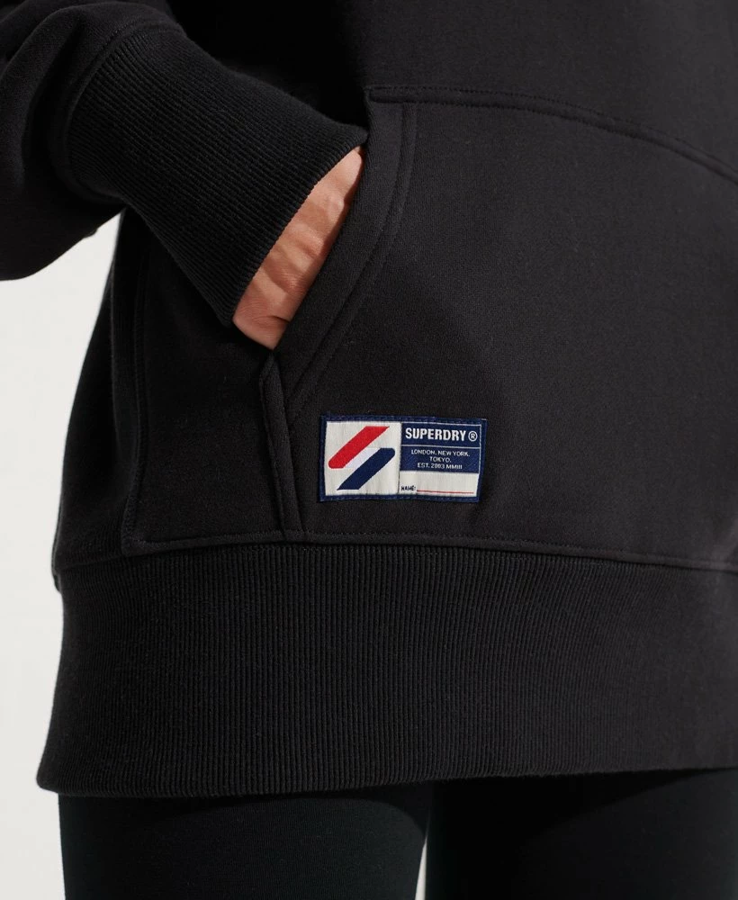 SUPERDRY Applique Oversized Hoodie Optic 4 SUPERDRY Applique Oversized Hoodie Optic - Image 4
