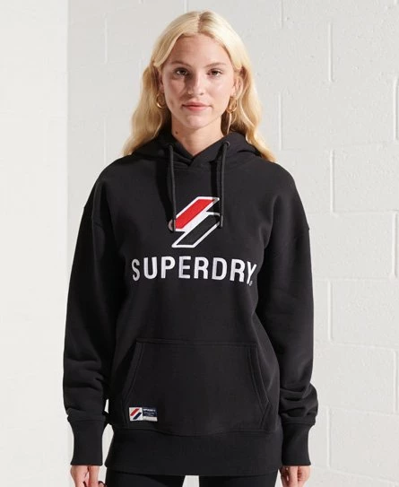 SUPERDRY Applique Oversized Hoodie Optic 11 SUPERDRY Applique Oversized Hoodie Optic - Image 11