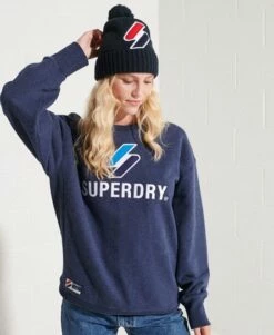 SUPERDRY Code Logo Applique Crew Sweatshirt Low Light Black Grit 14 SUPERDRY Code Logo Applique Crew Sweatshirt Low Light Black Grit -Sportswear Sales 2022 upload9223368955665946387
