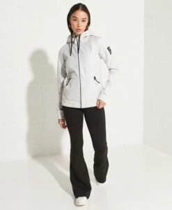 SUPERDRY Bonded Soft Shell Jacket Ice Marl
